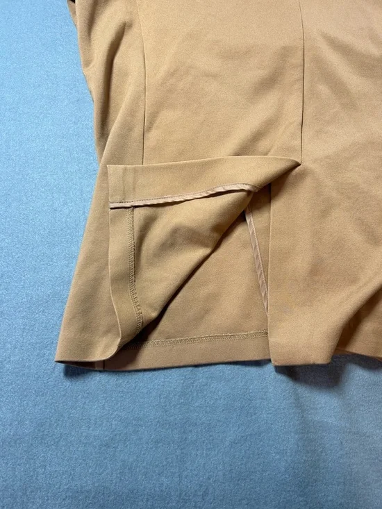 Worthington Tan Double-Breasted Trench Coat - Picture 9 of 14